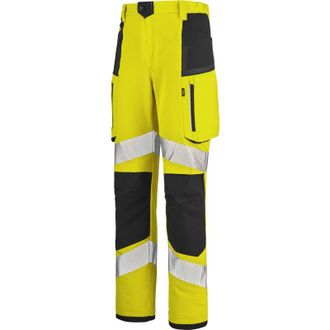 Lafont Pantal&oacute;n Star Pi Amarillo Fluorescente / Negro Xs - Fr(38)