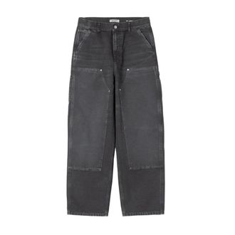 Carhartt Work in Progress Mujer, Vaqueros, Negro, Talla: M