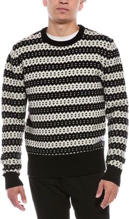 Blk Dnm Wool Crewneck Sweater