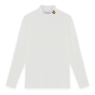 Lyle & Scott Tech Baselayer - Heren - Longsleeves - Wit - XL - Polyester - Tops