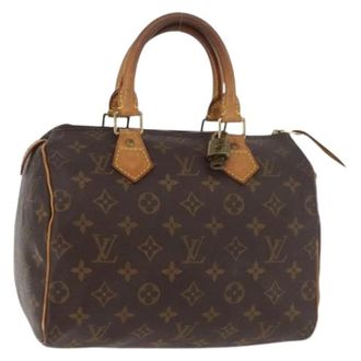 Louis Vuitton Pre-owned Handbags, female, Brown, Size: ONE SIZE Pre-owned Speedy 25 Hand Bag