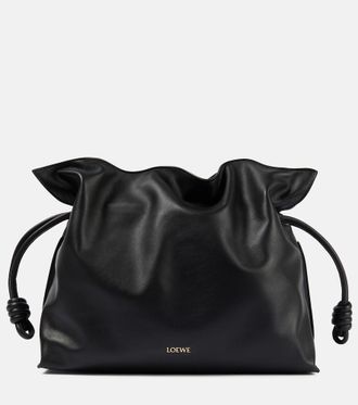 Loewe Clutch Flamenco Large in pelle