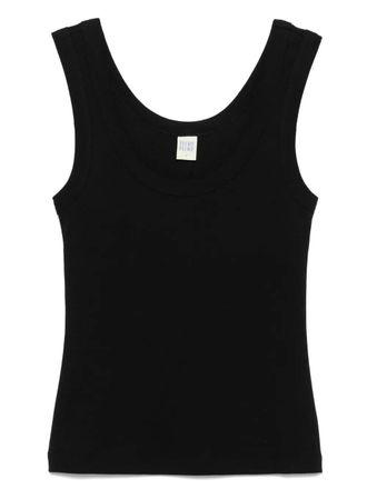 Flore Flore organic-cotton tank top - women - Organic Cotton - S - Black