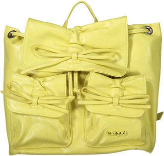 Desigual Rodio Prisa Short Backpack - Dames - Rugzakken - Geel - ONE Size - Tassen