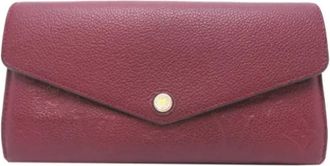 Louis Vuitton Pre-owned Fabric wallets - Dames - Vintage Accessoires - Rood - ONE Size - Vintage
