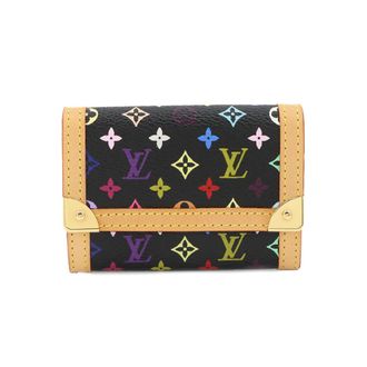 Louis Vuitton Noir Monogram Multicolore Canvas Coin Purse/Coin Case (Pre-Owned)