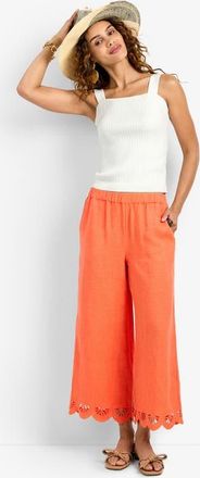 Trina Turk Cruze Pant in Calypso Coral at Nordstrom, Size X-Large