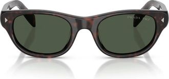 Prada Sunglasses Prc08 S 17 N90 V Brown/Dark Green Women Polarized