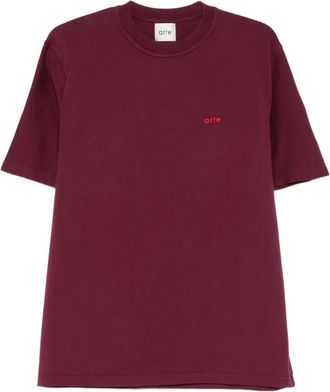 Arte logo-embroidered T-shirt - unisex - Cotton - M