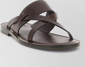 Brunello Cucinelli leather sandals