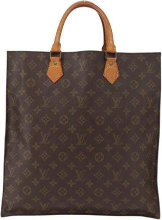 Louis Vuitton Pre-owned Tote Bags, female, Brown, Size: ONE SIZE Pre-owned Canvas Tote Bag