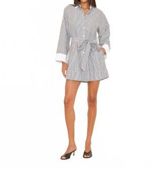 Xirena Louie Mini Dress In Blue
