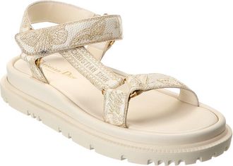 Dior D-Wave Canvas Sandal