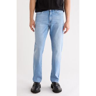 Mavi Zach Straight Leg Jeans in Sky Blue Ocean City at Nordstrom Rack, Size 32 X 34