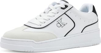 Calvin Klein Pazquale Womens Shoes White/Black : 7.5 M, Suede