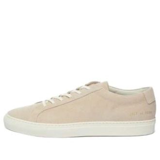 Common Projects Achilles Suede Low Nude 2327-0659