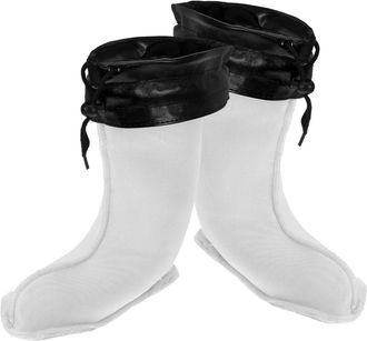 Yardwe MenS Detachable Insulated Rain Boot Liners with Thick Cotton Padding Warm Winter Inner Socks for Size 40 Rain Boots Cold Weather Protection