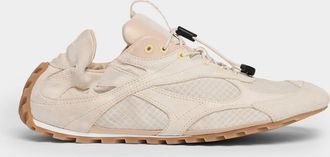 Bottega Veneta Orbit Suede Mesh Low-Top Sneakers