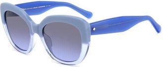 Kate Spade New York Winslet/G/S Asian Fit PJP/GB Womens Sunglasses Blue Size 55