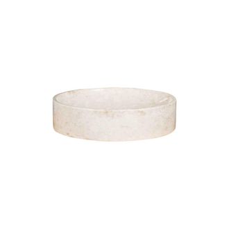 Wanda Collection Lavabo encimera grande de m&aacute;rmol mino 42 cm crema