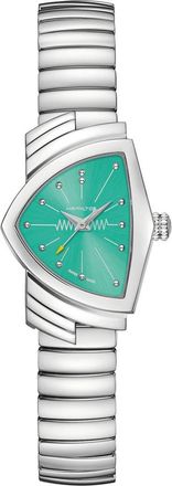 Hamilton Ventura Expansion Strap Watch, 24mm x 36mm in Blue at Nordstrom