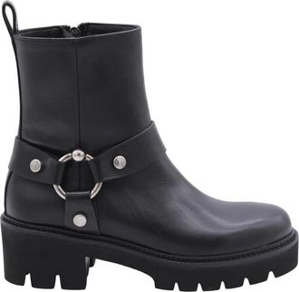 Donna Lei Ronin Laars voor Mannen - Dames - Laarzen met Hak - Zwart - 40 EU - Schoenen