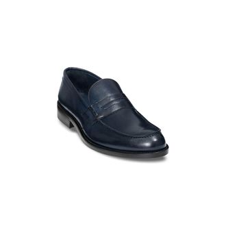 Paul Fredrick Eric Penny Loafer in Navy at Nordstrom, Size 11.5