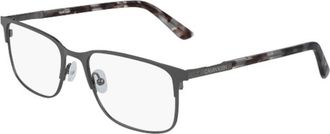 Calvin Klein Demo Rectangular Mens Eyeglasses CK19312 020 55