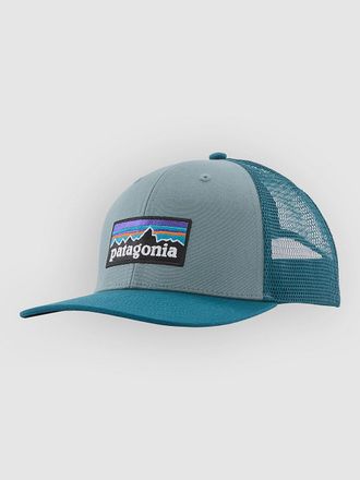 Patagonia P-6 Logo Trucker Cap blau