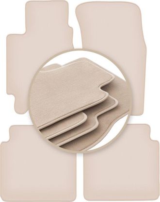 OEM Alfombrillas Beige Premium Para Subaru Legacy Ii Station Wagon, Sedan 1993-1998