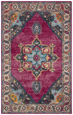 Safavieh Alfombra rosa/multicolore 122 x 183 cm