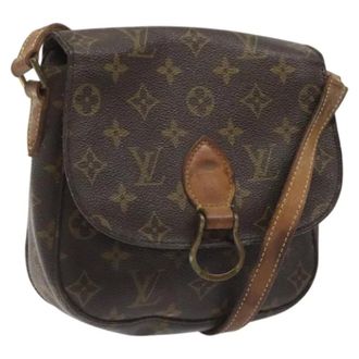 Louis Vuitton Tweedehands Canvas Louis Vuitton tassen - Dames - Pre-owned - Bruin - Maat: ONE Size Leer