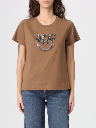 Pinko T-Shirts PINKO Donna colore Marrone