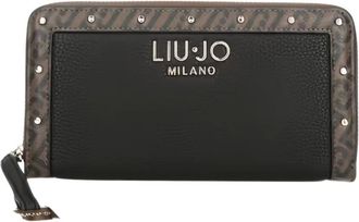 Liu Jo Ilyana XL Zip Around - Accessories - Mujer - Negro - ONE SIZE