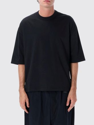 Comme Des Gar&ccedil;ons T-shirt girocollo in cotone con spalle cadute