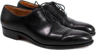 J.M. Weston Black Leather Dress Shoes Size 37