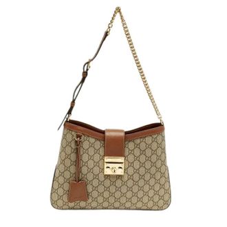 Gucci Pre-owned Canvas Schoudertas - Dames - Pre-owned - Bruin - Maat: ONE Size