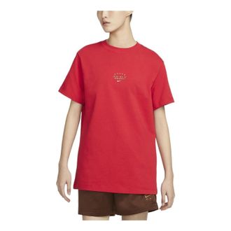 Nike (WMNS) Nike Sportswear Short-Sleeve T-Shirt University Red DX7941-657