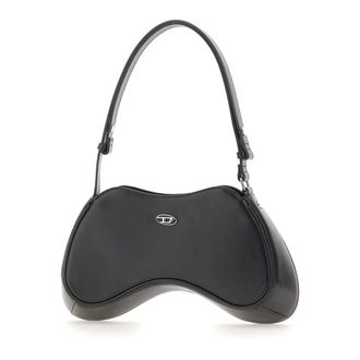 Diesel Shoulder Bags, female, Black, ONE SIZE, Play Shoulder