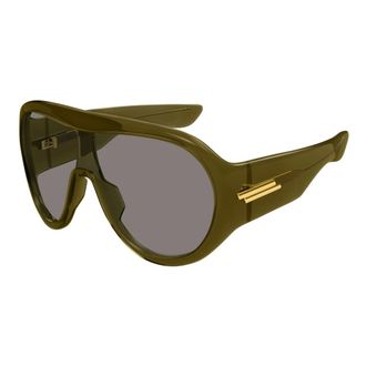 Bottega Veneta Bv1345S Sunglasses - unisex - Bottega Veneta - Sunglasses - Green - ONE SIZE - Accessories