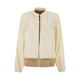 Fabiana Filippi Dames, Jassen, Beige, Maat: M Polyamide