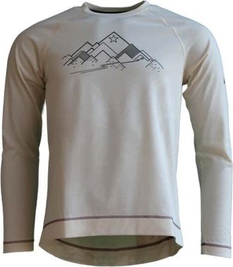 Zimtstern PureFlowz Eco Shirt L/S Velotrikot f&uuml;r Herren | grau
