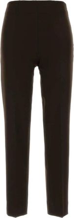 Pantaloni Torino Slim-fit Broeken - Dames - Slim Fit Broeken - Bruin - 3XL - Broeken