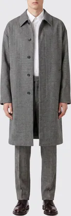Fear of God Cappotto lungo monopetto in pura lana vergine con tasche a toppa