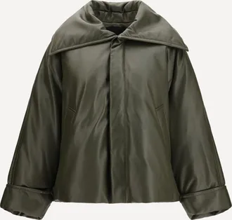 Bottega Veneta Giacca imbottita in pelle lucida Woman 36