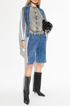 Diesel Top DE-ROSET-S, Womens, Grey