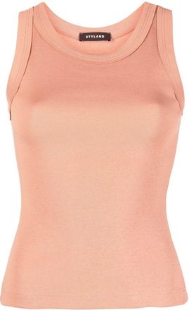 Styland organic cotton vest top - women - Organic Cotton - S - Neutrals