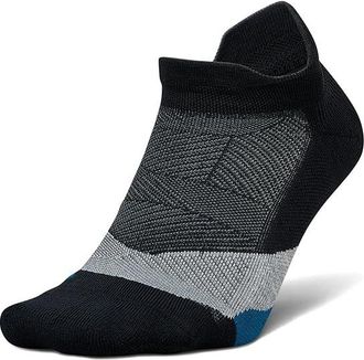 Feetures Elite Light Cushion No Show Tab No Show Socks Shoes Black Sea : MD (US Mens Shoe 6-8.5 - Womens Shoe 7-9.5), Nylon/Spandex