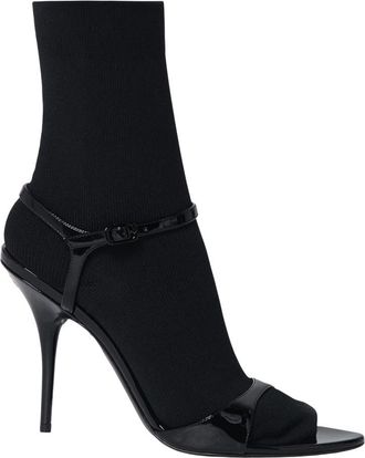 Balenciaga Lage Avenue Sokhakken - Dames - Sandalen met hakken - Zwart - 36 EU - Schoenen