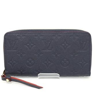 Louis Vuitton Portafoglio in tela Pre-owned - - Pre-owned - Donna - Blu - ONE SIZE